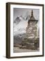 Stupa near Dingbochhe, Nepal.-Lee Klopfer-Framed Photographic Print