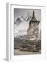 Stupa near Dingbochhe, Nepal.-Lee Klopfer-Framed Photographic Print