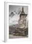 Stupa near Dingbochhe, Nepal.-Lee Klopfer-Framed Photographic Print