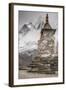 Stupa near Dingbochhe, Nepal.-Lee Klopfer-Framed Photographic Print