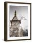 Stupa near Dingbochhe, Nepal.-Lee Klopfer-Framed Photographic Print