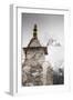 Stupa near Dingbochhe, Nepal.-Lee Klopfer-Framed Photographic Print