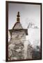 Stupa near Dingbochhe, Nepal.-Lee Klopfer-Framed Premium Photographic Print