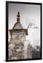 Stupa near Dingbochhe, Nepal.-Lee Klopfer-Framed Premium Photographic Print