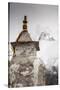 Stupa near Dingbochhe, Nepal.-Lee Klopfer-Stretched Canvas