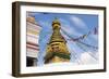 Stupa of Swayambhunath, Kathmandu, Nepal-Keren Su-Framed Photographic Print