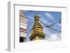 Stupa of Swayambhunath, Kathmandu, Nepal-Keren Su-Framed Photographic Print