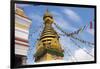 Stupa of Swayambhunath, Kathmandu, Nepal-Keren Su-Framed Photographic Print