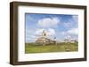 Stupas and buildings in Erdene Zuu Monastery, Harhorin, South Hangay province, Mongolia, Central As-Francesco Vaninetti-Framed Photographic Print