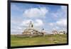 Stupas and buildings in Erdene Zuu Monastery, Harhorin, South Hangay province, Mongolia, Central As-Francesco Vaninetti-Framed Photographic Print