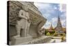 Stupas in Front of the Silver Pagoda in the Royal Palace-Michael Nolan-Stretched Canvas