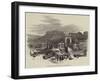 Stupendous Suspension Bridge over the Danube, at Pesth, in Hungary-null-Framed Giclee Print