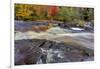 Sturgeon River in autumn near Alberta in the Upper Peninsula of Michigan, USA-Chuck Haney-Framed Photographic Print