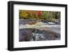 Sturgeon River in autumn near Alberta in the Upper Peninsula of Michigan, USA-Chuck Haney-Framed Photographic Print