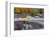 Sturgeon River in autumn near Alberta in the Upper Peninsula of Michigan, USA-Chuck Haney-Framed Photographic Print