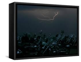 Sturgis Motorcycle Rally-null-Framed Stretched Canvas