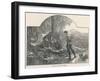 Sturt's Explorations in Australia - at Depot Creek-null-Framed Art Print