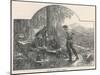 Sturt's Explorations in Australia - at Depot Creek-null-Mounted Art Print