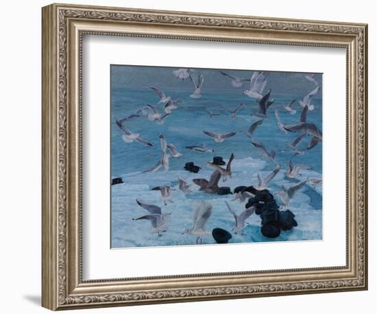 Sturzflug, 2011-Aris Kalaizis-Framed Giclee Print