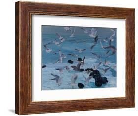 Sturzflug, 2011-Aris Kalaizis-Framed Giclee Print