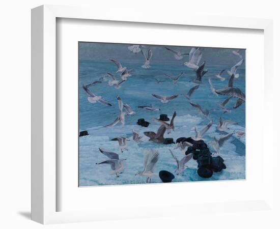 Sturzflug, 2011-Aris Kalaizis-Framed Giclee Print