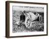 Stutz Race Car Wrecked at Indianapolis Raceway Photograph - Indianapolis, IN-Lantern Press-Framed Art Print