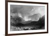 Sty Head Tarn, Lake District-Thomas Allom-Framed Premium Giclee Print