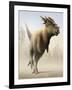 Stygimoloch, a Genus of Pachycephalosaurid from the Cretaceous Period-null-Framed Art Print