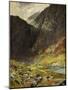 Styhead Pass, Borrowdale, 1854-Alfred William Hunt-Mounted Giclee Print