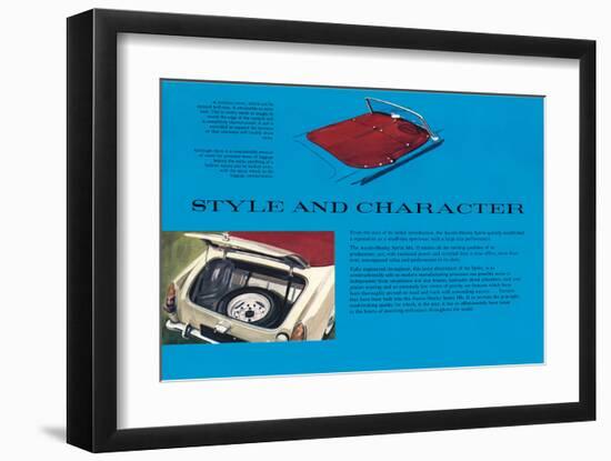 Style & Charakter Sprite Mk II-null-Framed Art Print