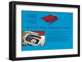 Style & Charakter Sprite Mk II-null-Framed Art Print