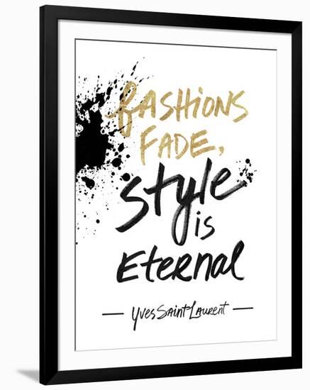 Style is Eternal-Lottie Fontaine-Framed Giclee Print