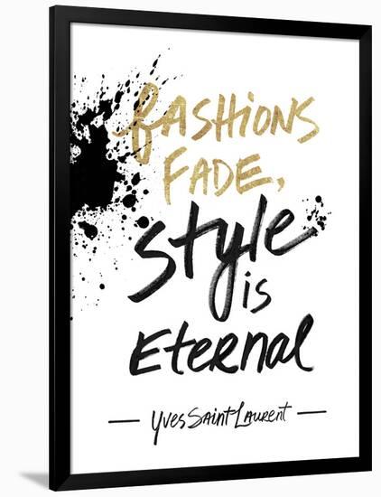 Style is Eternal-Lottie Fontaine-Framed Giclee Print