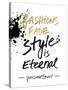 Style is Eternal-Lottie Fontaine-Stretched Canvas