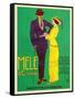 Style of Married Couples-Luigi Emilio Caldanzano-Framed Stretched Canvas