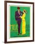 Style of Married Couples-Luigi Emilio Caldanzano-Framed Art Print