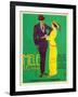 Style of Married Couples-Luigi Emilio Caldanzano-Framed Art Print