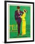 Style of Married Couples-Luigi Emilio Caldanzano-Framed Art Print