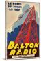 Style-Setting Dalton Radio-null-Mounted Art Print