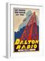 Style-Setting Dalton Radio-null-Framed Art Print