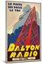 Style-Setting Dalton Radio-null-Mounted Art Print