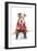 Stylish Airedale Terrier-Lanie Loreth-Framed Art Print