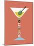 Stylish Cocktails - Manhattan-Sophie Ledesma-Mounted Giclee Print