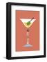 Stylish Cocktails - Manhattan-Sophie Ledesma-Framed Art Print