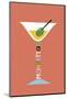 Stylish Cocktails - Manhattan-Sophie Ledesma-Mounted Art Print