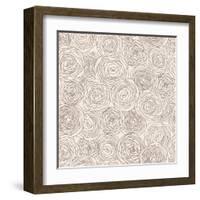 Stylish Floral Pattern-smilewithjul-Framed Art Print