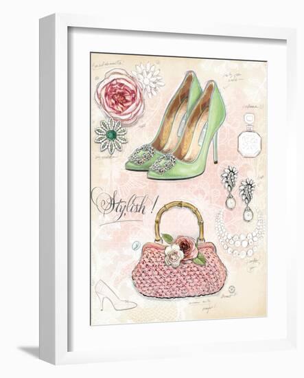 Stylish in Vintage-Chad Barrett-Framed Art Print