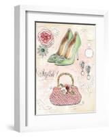 Stylish in Vintage-Chad Barrett-Framed Art Print