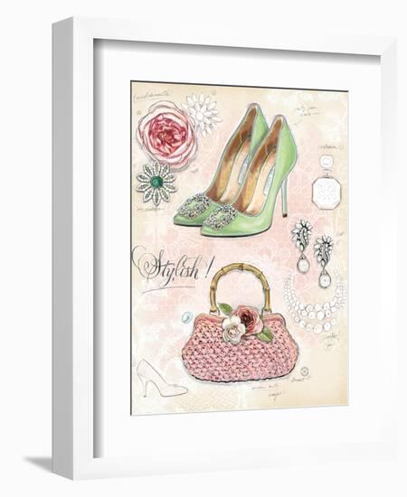 Stylish in Vintage-Chad Barrett-Framed Art Print