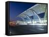 Stylish Modern Architecture of Terminal 3 Opened in 2010, Dubai International Airport-Gavin Hellier-Framed Stretched Canvas